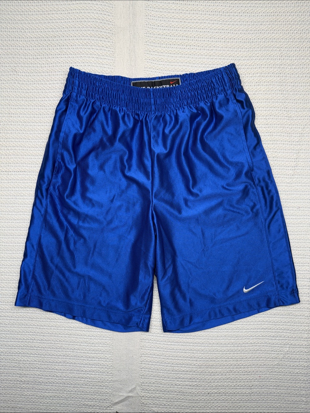 Nike Men’s Royal Blue Athletic Mesh Shorts